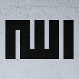 Pochoir le nom d'Allah en Square Kufic