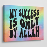 My success is only by Allah modern stencil