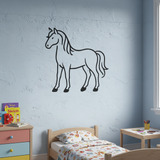 Pochoir Cheval Minimaliste