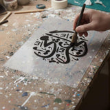 Ommi Pochoir en calligraphie arabe